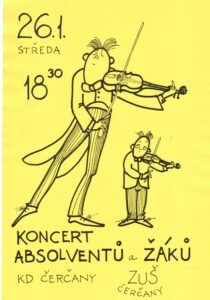 Koncert absolventů a žáků @ Sál KD Čerčany