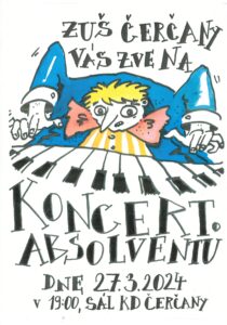 Koncert absolventů @ sál Kulturního Domu Čerčany